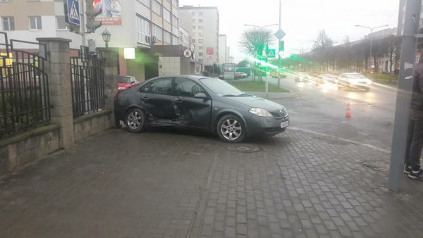 В Орше в результате ДТП семилетняя школьница попала в реанимацию. Фото ГАИ