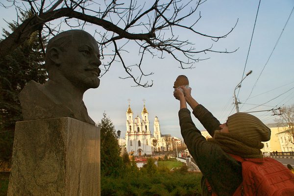 Встреча с прообразом. Фото Сергея Серебро