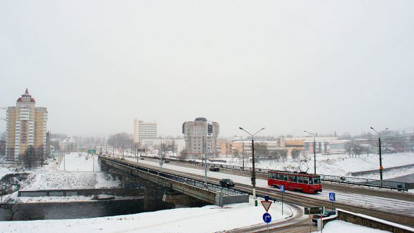 Мост Блохихна на Двине в Витебске. Фото Сергея Серебро