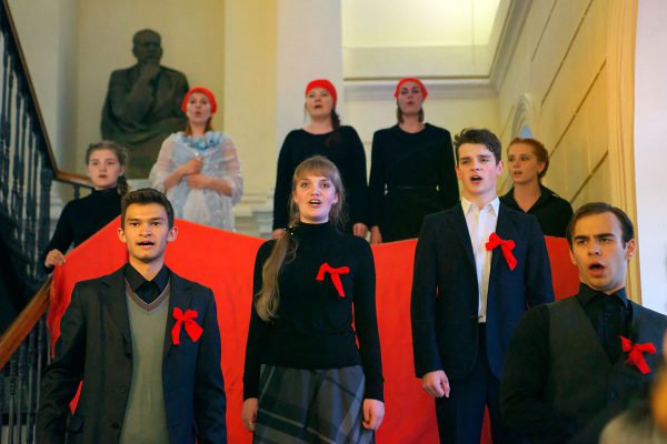 Ночь музеев в Витебском художественном музее. фото Сергея Серебро