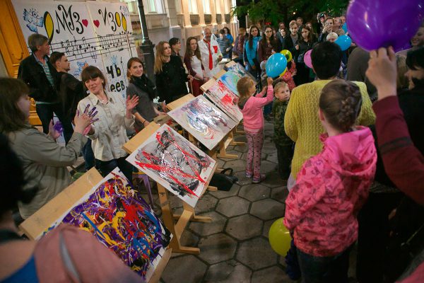 Ночь музеев в Витебском художественном музее. фото Сергея Серебро