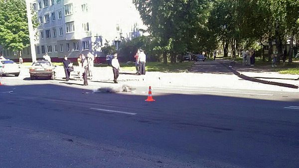 В Витебске неопытный водитель насмерть сбил женщину на улице Лазо. Фото Виталий Витебский