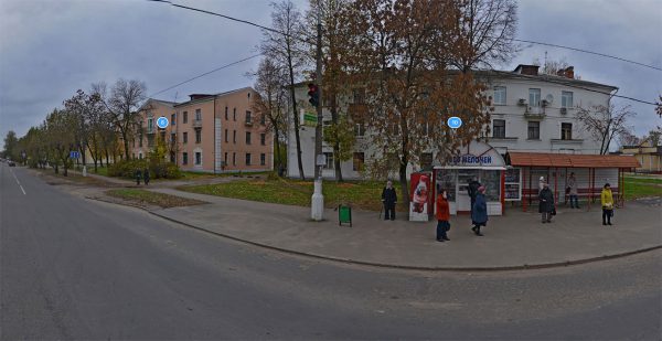 Дома №8 и №10 на улице Гагарина, предполагаемые к сносу. Фото Яндекс.Панормы