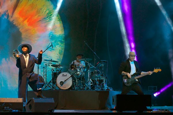 Рок-концерт, на котором 18 июля выступила группа «Мумий Тролль», завершил 27-й «Славянский базар в Витебске». Фото Сергея Серебро