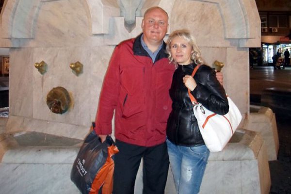 Владимир и Елена Драневские на отдыхе в Сербии. Фото из социальных сетей