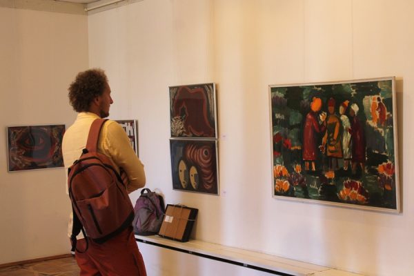 Выставка Владимира Витко открылась в Витебске. Фото Юрия Шепелева