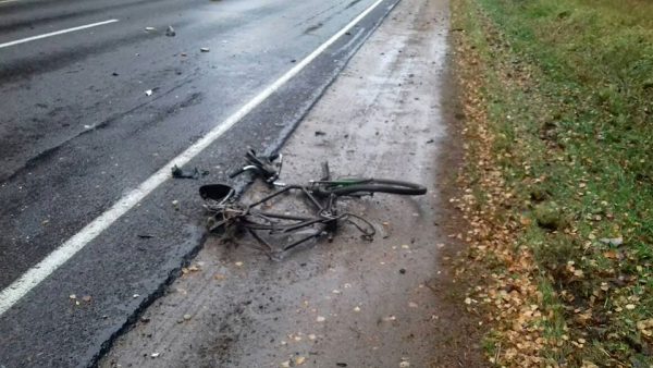 В Городокском районе внедорожник насмерть сбил 18-летнего велосипедиста. Фото ГАИ