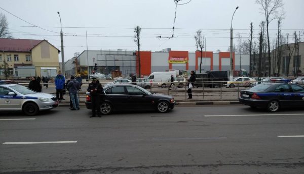 Еще одну женщину сбил в Витебске, у нее сломана нога. Фото ГАИ