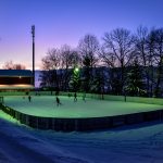 Горисполком: деревянный хоккейный каток в Тарном установили из-за погодных условий, а стеклопластиковый появится позже, но пока не ясно где