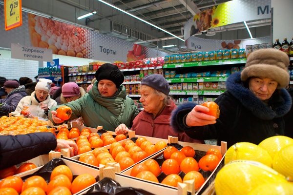 Гипермаркет «Гиппо» открылся в Витебске в канун Рождества. Фото Сергея Серебро