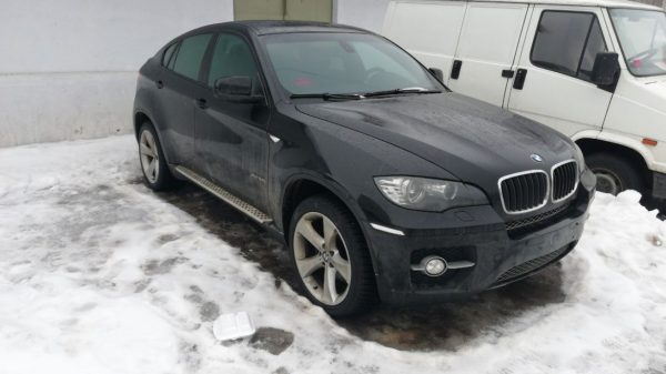 Угнанный «BMW X6». Фото УВД Витебского облисполкома