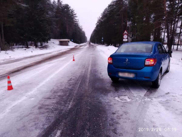 В Новополоцке легковушка сбила 78-летню старушку, которая вышла на проезжую часть вне пешеходного перехода. Фото ГАИ