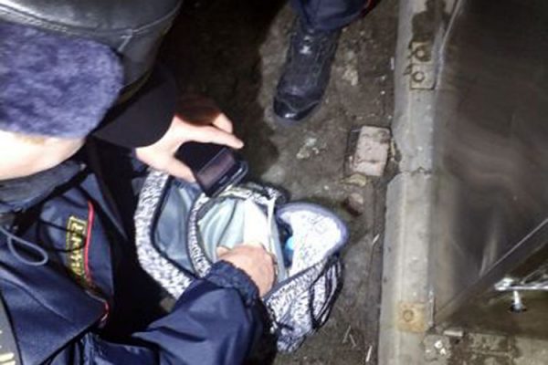 Возле «МакДональдса» в Витебске искали взрывчатку. Фото УВД Витебского облисполкома