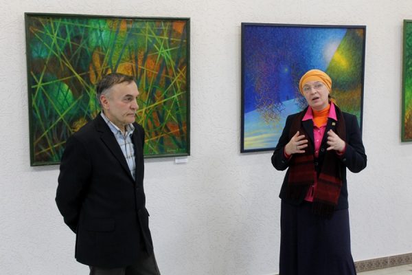 Фантастическая выставка Алексея Пшенко открылась в Витебске. Фото Юрия Шепелева