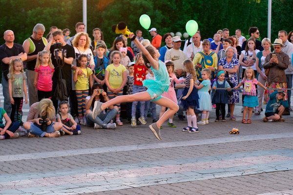 Праздник непослушания в рамках проекта «Витебский квАРТал». Фото Сергея Серебро