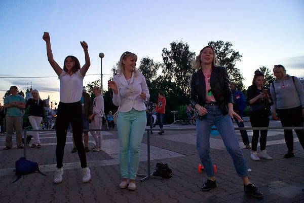 Праздник непослушания в рамках проекта «Витебский квАРТал». Фото Сергея Серебро