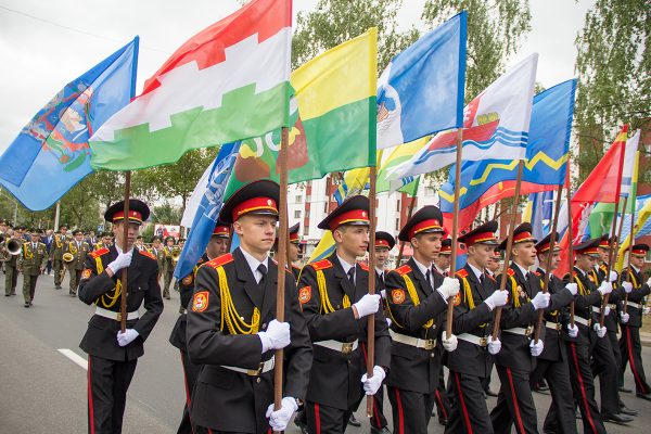 В Витебске в этом году День независимости прошел по-новому сценарию. Фото Игоря Матвеева