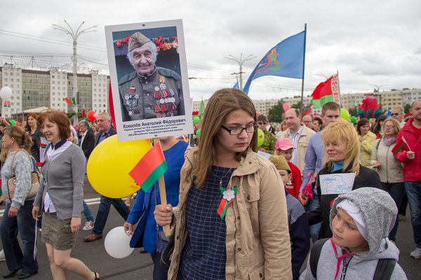 В Витебске в этом году День независимости прошел по-новому сценарию. Фото Игоря Матвеева