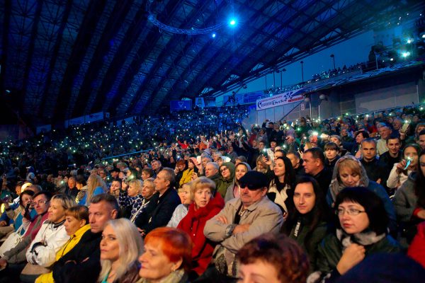 Ночной концерт «Золотые хиты» на «Славянском базаре в Витебске». Фото Сергея Серебро