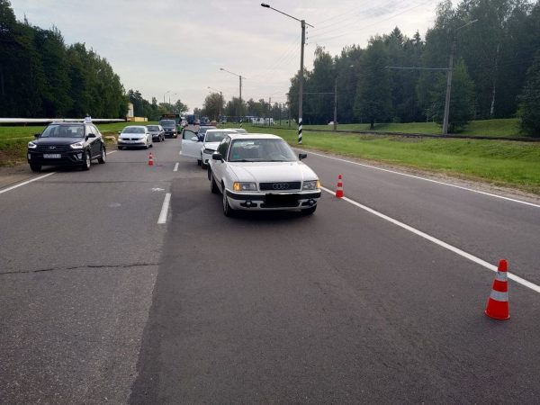 Минчанин сбил в Новополоцке водителя испортившегося авто, когда тот доставал знак аварийной остановки