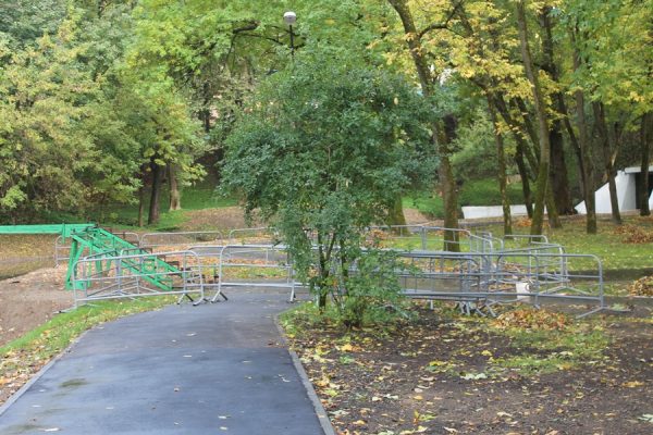 Ремонт моста через Дунай в Витебске. Фото Юрия Шепелева