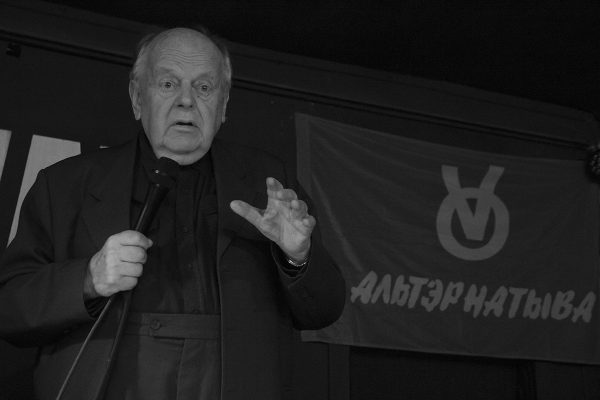 Встреча со Станиславом Шушкевичем в Витебске. Фото Игоря Матвеева