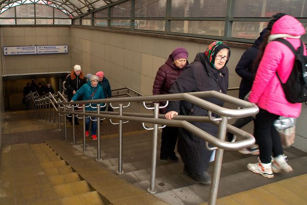 открытия супермаркета «Санта» в Витебске на Московском проспекте. Фото Сергея Серебро