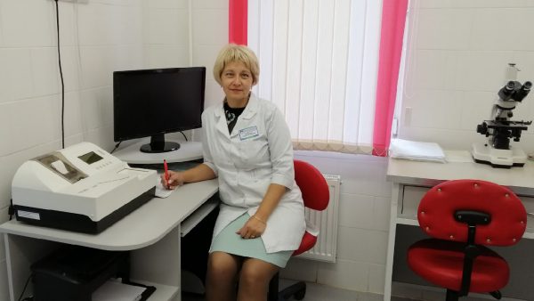 Наталья Ларионова на рабочем месте. Courtesy photo