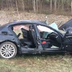 Молодые парни разбились на «BMW» под Новополоцком, водитель погиб