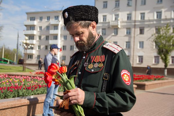 Как в Витебске отметили 75-летие Победы во время эпидемии COVID-19. Фото Игоря Матвеева