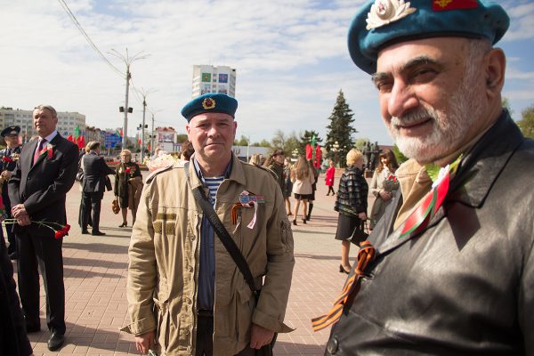 Как в Витебске отметили 75-летие Победы во время эпидемии COVID-19. Фото Игоря Матвеева