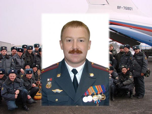 Андрей Новиков в форме подполковника МВД РФ. Фото из профиля в соцсетях