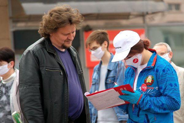 В Витебске побывал Сергей Черечень. Фото Сергея Серебро