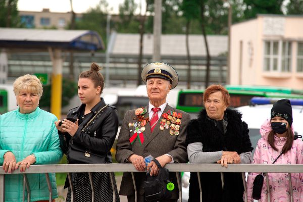 Открытие полоцкого путепровода в Витебске после реконструкции. Фото Сергея Серебро