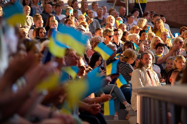 Концерт «З Україною в серці!» на на «Славянском базаре в Витебске». Фото Сергея Серебро