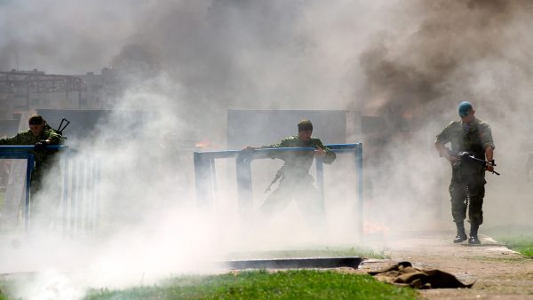 В День десантника в расположении 103-й Витебской отдельной гвардейской воздушно-десантной бригады прошел традиционный день открытых дверей. Фото Сергея Серебро