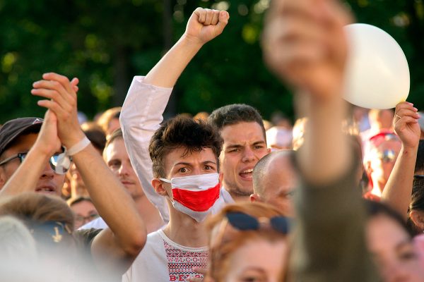 Встреча представителей протестующих витеблян с чиновниками Витебского облисполкома. Фото Сергея Серебро