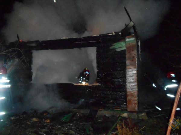 Престарелая пенсионерка сгорела на даче под Витебском. Фото МЧС
