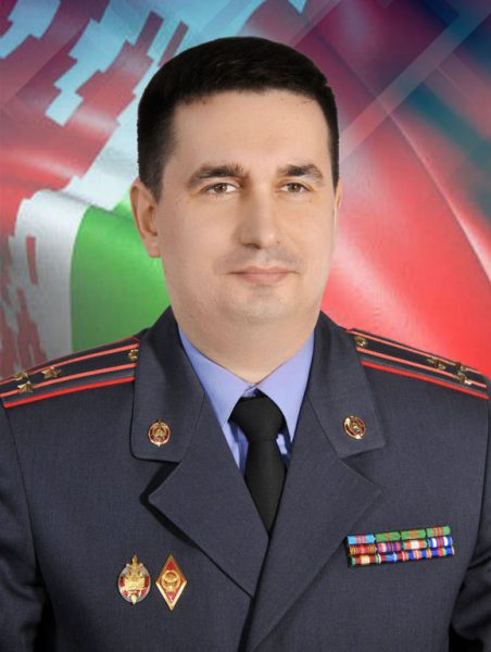 Полковник милиции Андрей Любимов. Фото gaiminsk.by