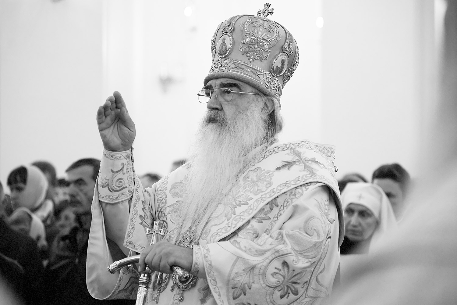 Митрополит Филарет (Вахромеев), 2011 год. Фото Сергея Серебро