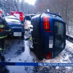 Один человек погиб, а четыре попали в больницу в результате лобового столкновения автомобилей в Полоцком районе