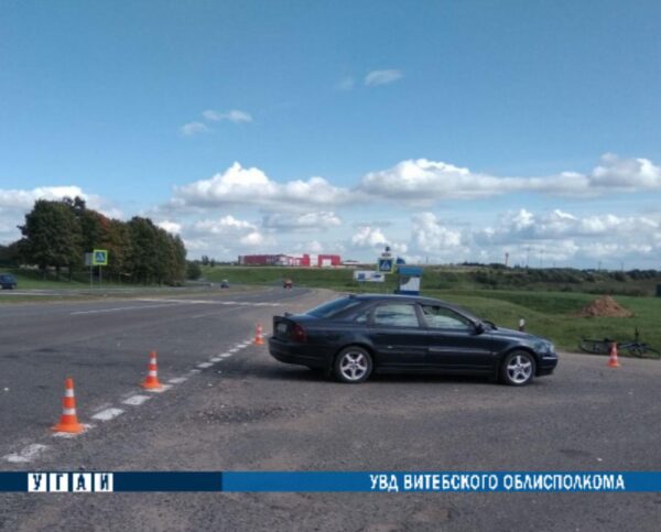 Снова сбили велосипедиста, теперь под Витебском