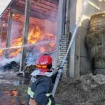 Прямо на пожаре льнозавода в Лиозно умер замначальника Витебского областного управления МЧС Андрей Мозоль