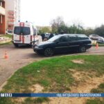 В Полоцке во дворе дома легковушка сбила пешехода