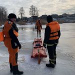 В Городке школьник провалился под лед