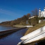 В Витебске Двина вышла из берегов. Фотофакт