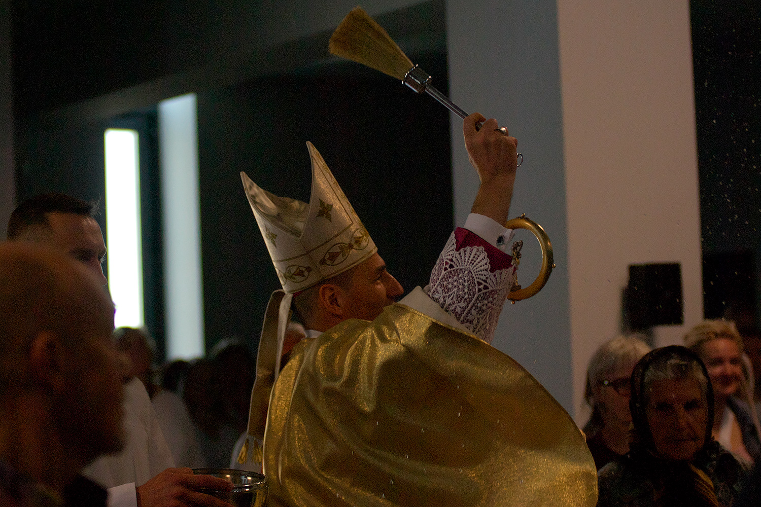 9 ліпеня ў мікрараёне Білева адбылося асвячэнне касцёла святога Ігнацыя Лаёлы. Фота Сержука Серабро
