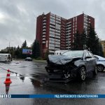 В Новополоцке «скорая» врезалась в легковушку и перевернулась, пострадала врач