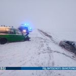 Лобовое столкновение в Бешенковиччском районе, пострадала женщина