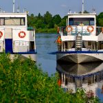 Опасно низкий уровень воды, затрудняющий судоходство, установился на Двине